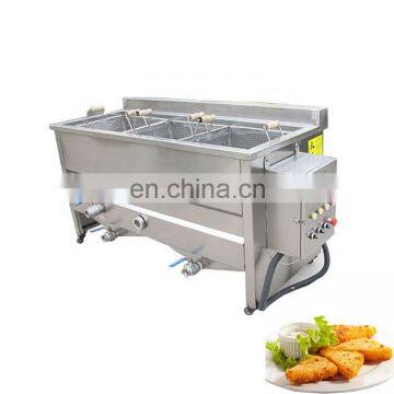 commercial 2 baskets potato chips chicken corn dog fryer industrial electric fryer