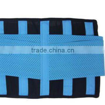 Walson Slim Neoprene Waist Trainer Belt Support Blue and Orrange Color Waist Trainer Fajas photo-3