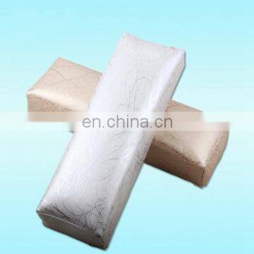 Striped Leather Hand Pillow Salon Soft Rest Cushion Manicure Care Tool photo-4