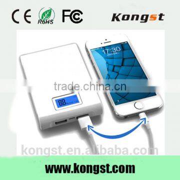 Dual Usb Solar Power Bank 10400mAh With Blink Logo And LED Light photo-4