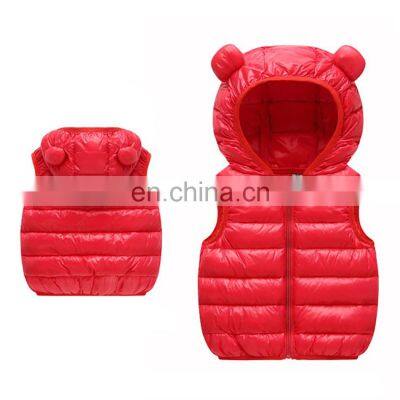 Children Outerwear Clothes Kid Autumn Winter Hooded Children Down Jackets For Girls and Boys Candy Color Warm Down Coat photo-4
