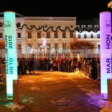 outdoor inflatable lighting post for selling