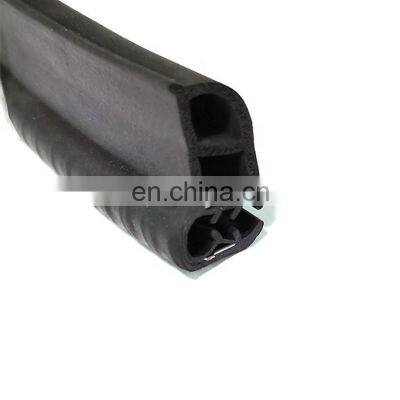 China factory sale truck epdm pvc silicone rubber sealing edging strip cover for car windows roof bars