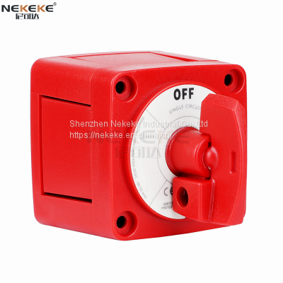 NEKEKE MT088 Battery Disconnect Isolator Cut Off Kill Switch For Marine Boat Yacht Car photo-2