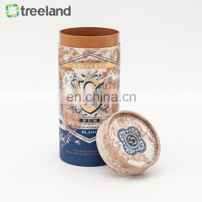 Design your own free sample kraft paper tube packaging , eco-friendly round carton cardboard box paper tube