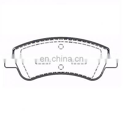 WVA 23599 Auto Parts Brake Pad For Peugeot 307 Pad Brake Factory