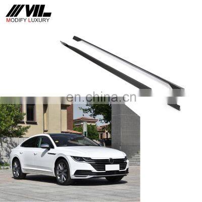 Modify Luxury Carbon Fiber Side Skirts for Volkswagen Arteon Hatchback 4-Door 2019-2020