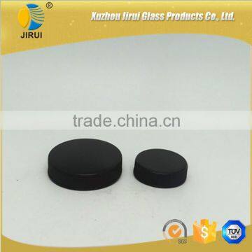 Amber Vitamin Pill Glass Bottle With Lined Black Closure photo-6