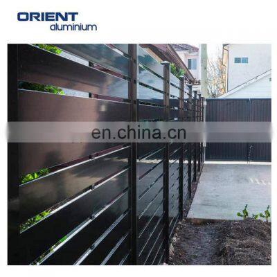 Wholesale 4 Rails Horse Fence Aluminium Material With High Quality