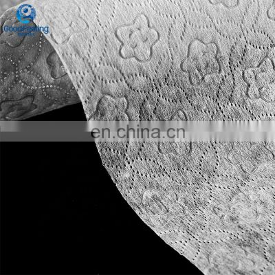 Use in Baby / Adult Diapers Top or Back Sheet GFH12 Smile Embossing Through-air Non Woven Fabric Nonwoven Filter Fabric Factory