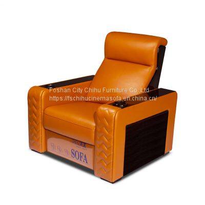 CHIHU Luxury Design Amazon Hot Sale Cinema Sofa Home Theater Seating Motorized Reclining Chair Theater Furniture photo-2