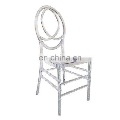 Cheap Transparent Banquet Throne Acrylic Decoration Furniture Clear Gold Hotel Party Reception Wedding Event chairs For Sale