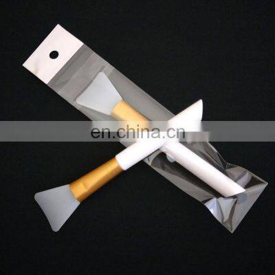 High Quality Facial Flat Mask Brush Private Label Silicone Beauty Tools Cosmetic Brushes Mud Mask Makeup Brush