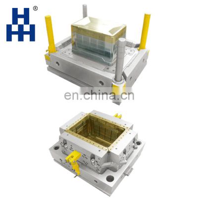 injection plastic mold plastic mold maker Plastic mould for Crate Good steel Completed mould making line Long working life with