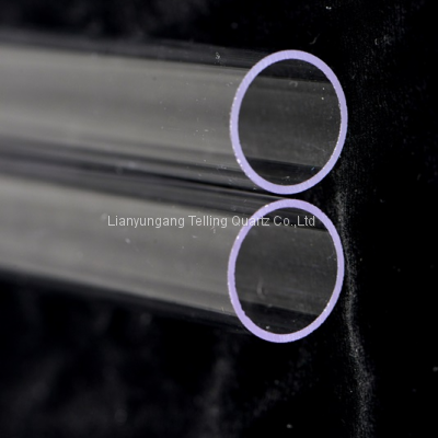 Transparent Ozone Free Quartz Tube Quartz Glass Tubes for Germicidal Lamp photo-3