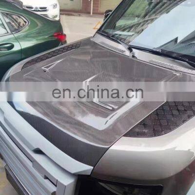 SVR Style Carbon Fiber Bonnet Hood for Land Rover Defender 2020-