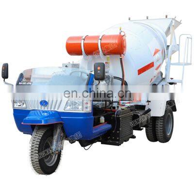 2m3 Mini Tricycle Truck Chassis Concrete Mixer