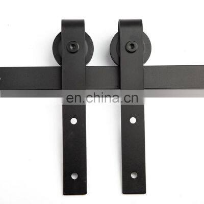 Commercial sliding door hardware garage door kit track steel  barn door hardware kit