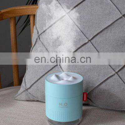 Usb Humidifier Tabletop Small Humidifier Warm Led Light Portable Mini Air Humidifier For Bedroom Office photo-4