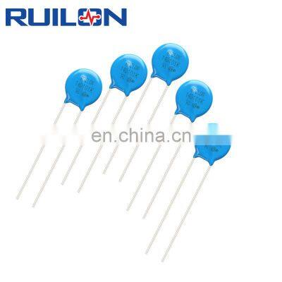 China 25d Series 25d112k 25d821k Metal Oxide Zov Varistors Mov Manufacture