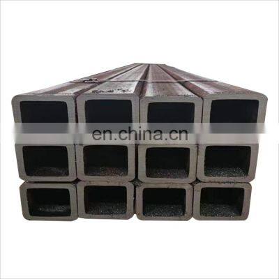 China Supply Q195 Low Carbon Black Steel Tube Hot Dip Carbon Square Pipe photo-2
