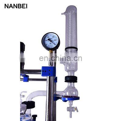 10-100L Glass Chemical Reactor With High Borosilicate Glass photo-3