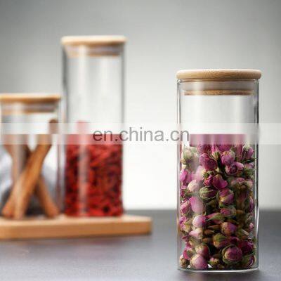 Wholesale Storage Bottles & Jars Tea Candy Glass Storage Jars Seals Storage Tank Jarras De Vidrio Glass Jar With Lid photo-4