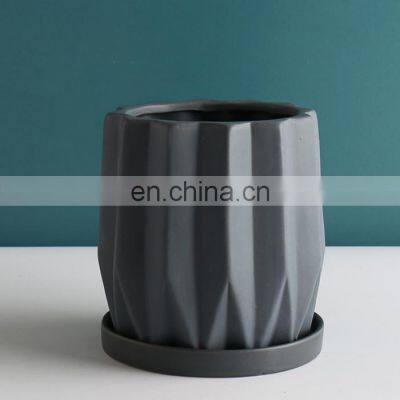 Wholesale Decor Accessories Planters Indoor Planter Flowerpot Home Garden Plant Pot De Fleurs Ceramic Paper Flower Pots