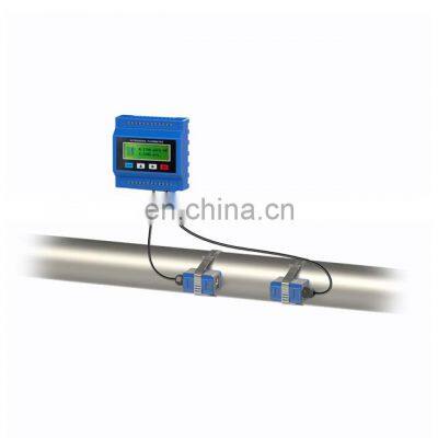 Taijia portable clamp ultrasonic flowmeter price ultrasonic flow meter inline portable dn25dn6000mm