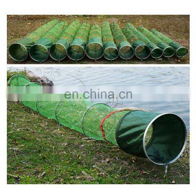 JOHNCOO Wholesale Stainless Steel Collapsible Dip Net Fishing Basket Cage photo-4