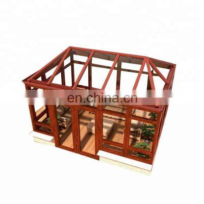 Hot Sale High Quality Green House Design Aluminum Sunroom with Double Tempered Glass