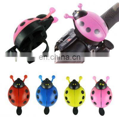 Aluminum Alloy Bicycle Bell Ring Lovely Kid Beetle Mini Cartoon Ladybug Ring Bell For Cycling Bicycle Bike Bell photo-2