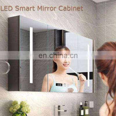 600 mm Modern Luxury Stone Bathroom Vanity Vanities Wood Cabinet Unit Combo Smart LED Mirror Cabinet Faucet 24 Inch photo-3