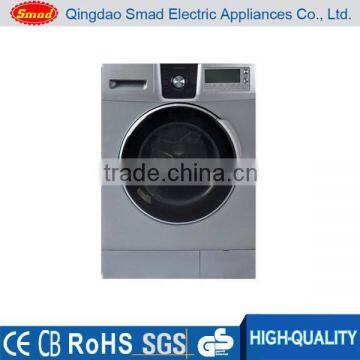 7KG sliver color washer and dryer with LCD display