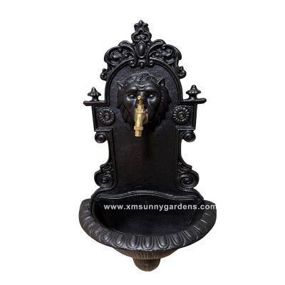 Xmsunny Gardens Heavy Duty Cast Garden Water Fountain Wall Mounted Fountain photo-3