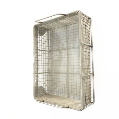 Customized Design 304 Stainless Steel Woven Mesh Basket For Storage photo-5