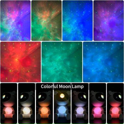 Nebula Galaxy Projector Astronaut Lamp Remote Control Smart Sky Projector With Moon Night Light For Child Adults photo-3