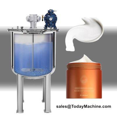 Stainless Steel Beverage Mixing Tank With Agitator for Juices Drinks