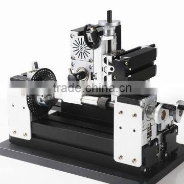 Powerful 60W Electroplated Metal Gear Milling Machine A for Soft Metal Process , Wood Working ,hobby Model Making photo-2