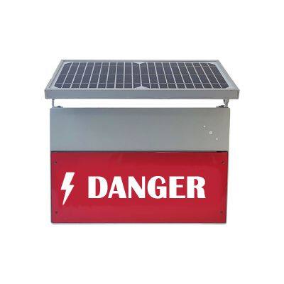 Radar and Infrared Motion Active Siren Alarm Outdoor for High Electric Hazards Security Sites photo-2
