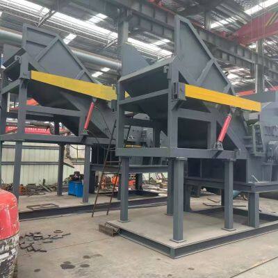 High Quality Brass Crusher Old Steel Door Recycling Plant Machine Type Metal Shredder