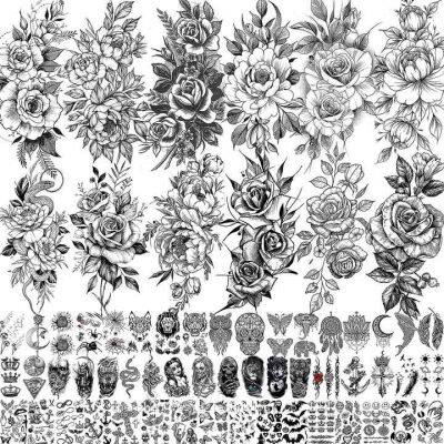 Wholesale Waterproof Tattoo Stickers - 50-500 Sheets Bulk, Realistic Fake Tattoo Stickers for Party Distributors