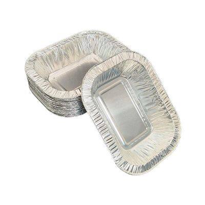 Small Aluminum Foil Tray 450ml | Disposable Baking Pan | Lightweight Food Container for Takeaway