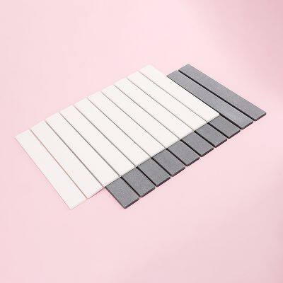 Plain Foldable Absorbent Quick Drying Roll Up Diatomite Bath Mat Manufacturer photo-3
