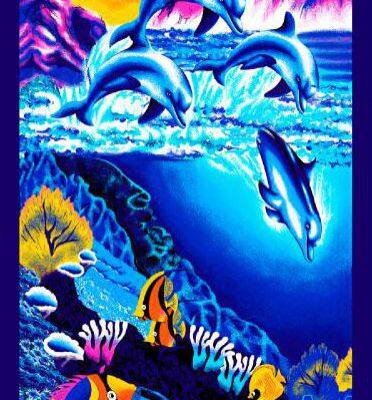 Vibrant Sea Life  Beach Towels Microfiber Printed Beach Towels/Printing Beach Towels