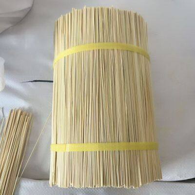 Manufacturer Wholesale Disposable 1.3mm Round Bamboo Stick for Making Incense 8/9/12/11''/12‘’