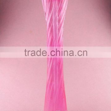 534ml Pink TV Tower Plastic Slush Yard Cup with Straw