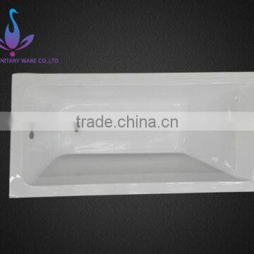 SY 2002 Xuancheng Shengyu drop in/apron acrylic bathtub