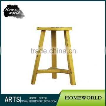 Antique Colorful Stool Home and Garden Stool Good Quality Wooden Stool