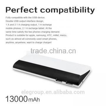 Ultra-large Capacity 13000mHA Shake Power Mobile Power Supply 1 Year Warranty photo-3